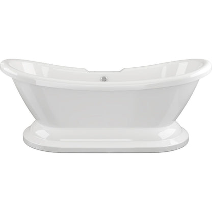 Baignoire autoportante Barawa 1760x700x720mm 2ème avec base - Blanc