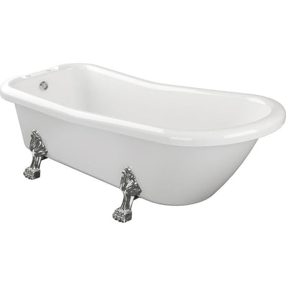 Edem Autoportante 1530x670x760mm 2ÈME Baignoire avec Pieds