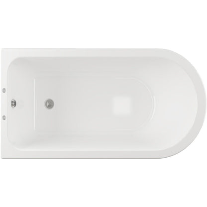 Usong Freestanding 1500x750x650mm 2TH Corner Bath w/Feet