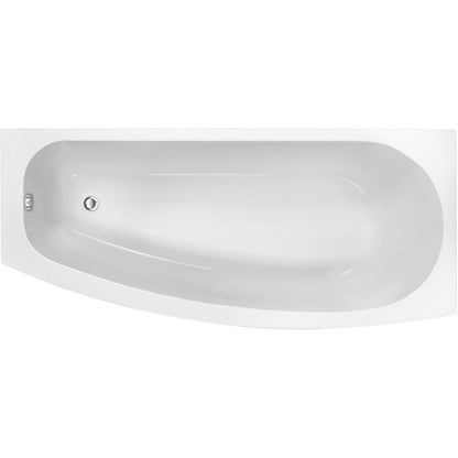 Bedwell Space Saving 1700x740x560mm 0TH Bath w/Legs (RH)