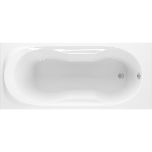 Madeira Keyhole 1700x750x550mm 0TH Bath w/Legs