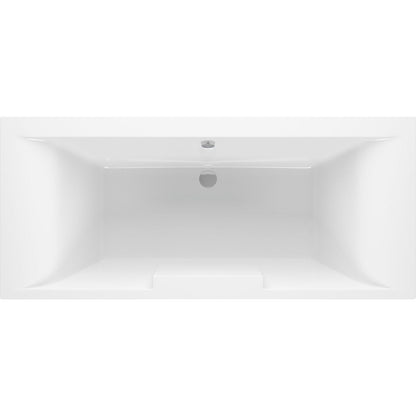 Ngadda Deluxe Square Double End 1700x750x550mm 0TH Bath w/Legs