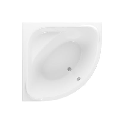 Yapa Standard 1350x1350x620mm 0TH Corner Bath w/Legs