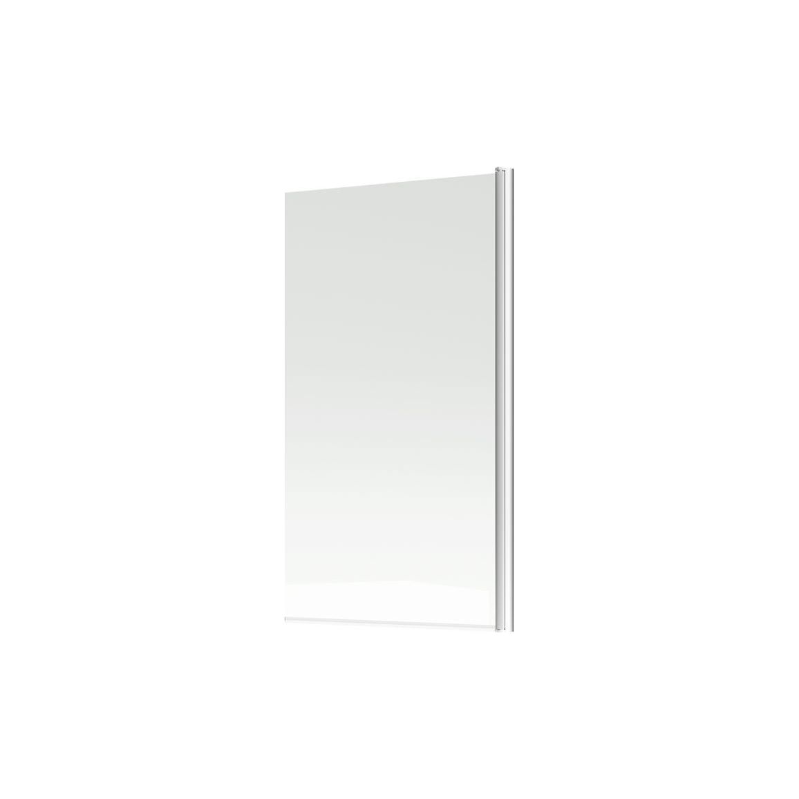 1400mm Square Bath Screen - Chrome