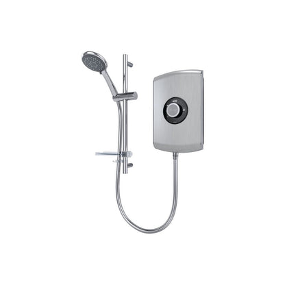 Triton Amore 8.5kW Electric Shower - Brushed Steel