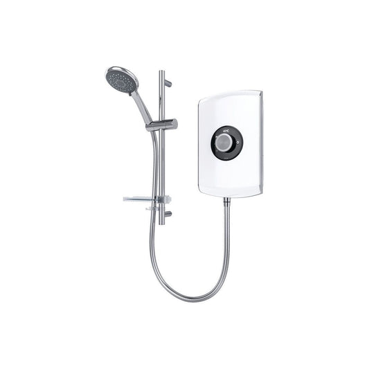 Triton Amore 9.5kW Electric Shower - White Gloss