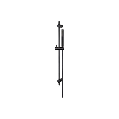 Vema Maira Black ABS Riser Rail w/Hose & Handset