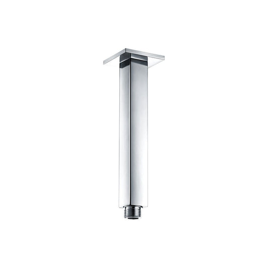 Square Ceiling Arm 180mm - Chrome