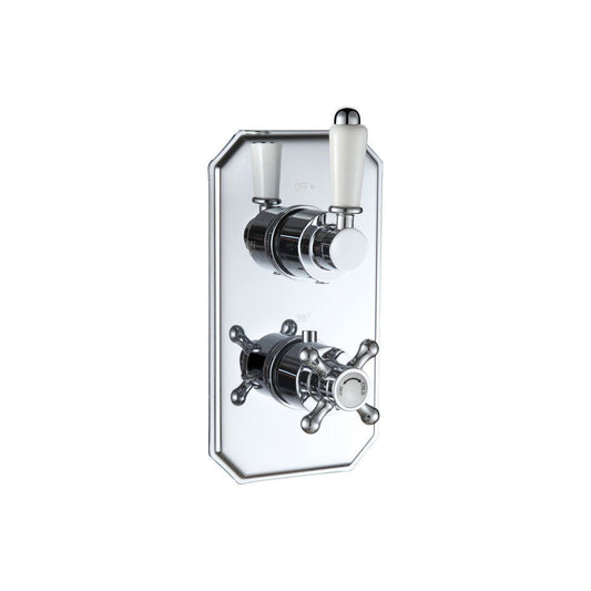 Burchs Traditional Lever Thermostatic Single Outlet Shower Valve