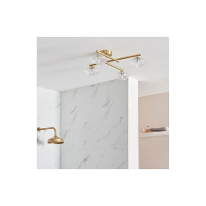 Albion Ceiling Light - Brushed Brass