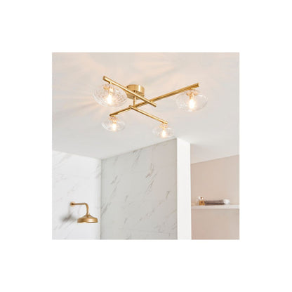 Albion Ceiling Light - Brushed Brass