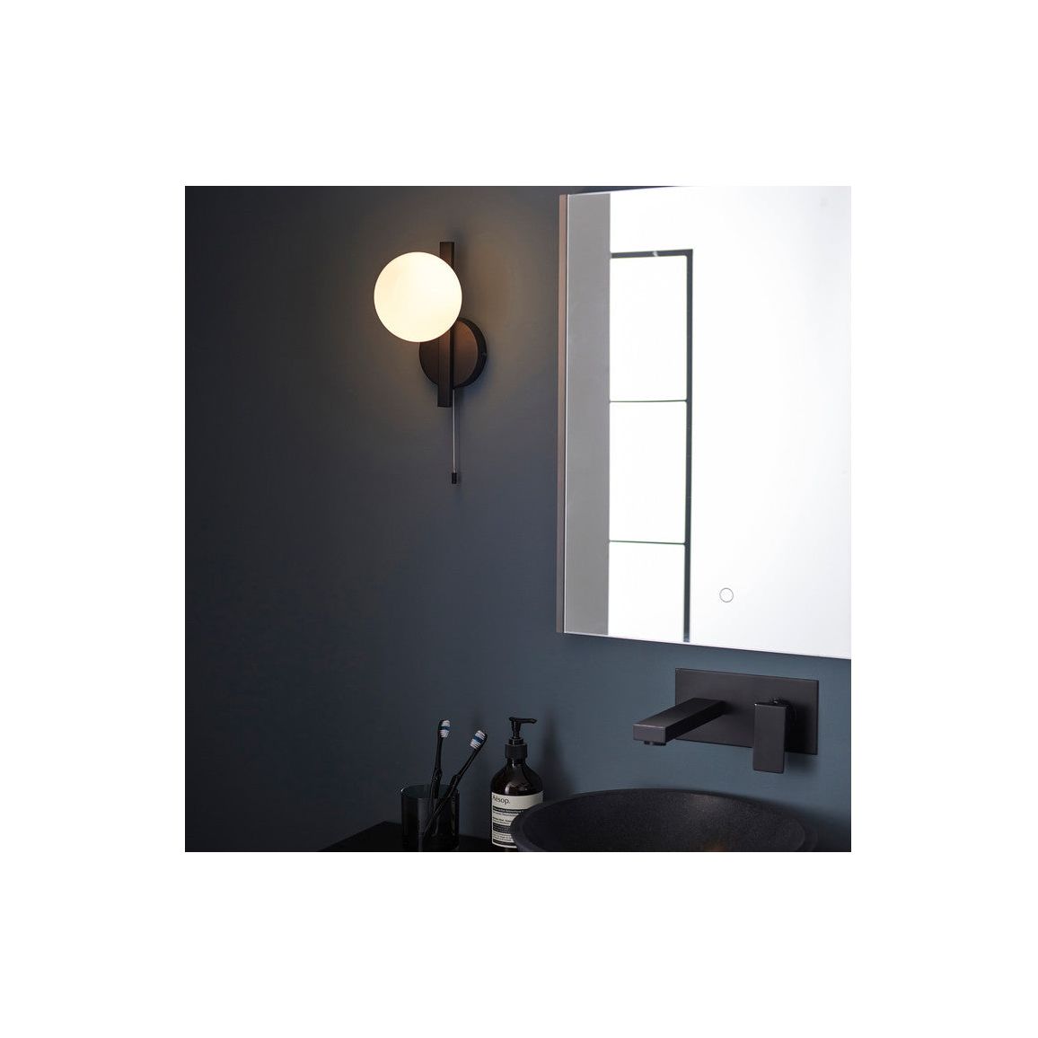 Abinger Wall Light - Matt Black