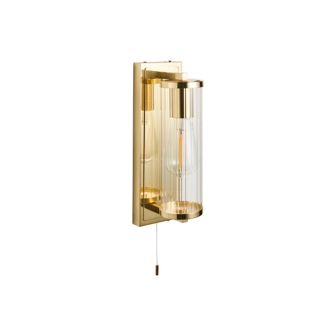 Lawrence Wall Light - Brushed Brass