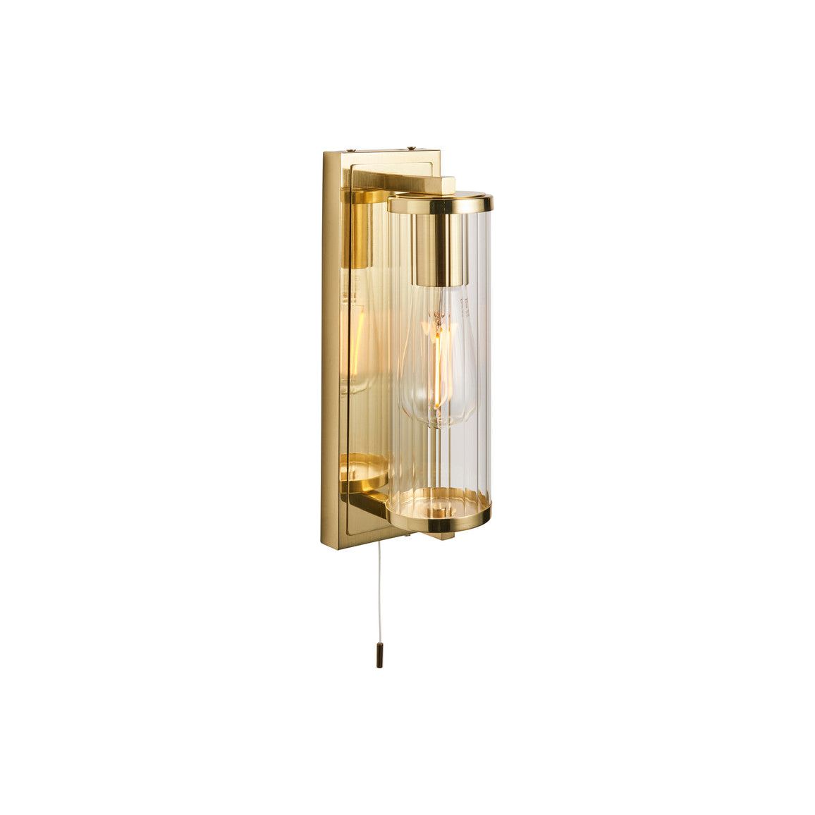 Lawrence Wall Light - Brushed Brass