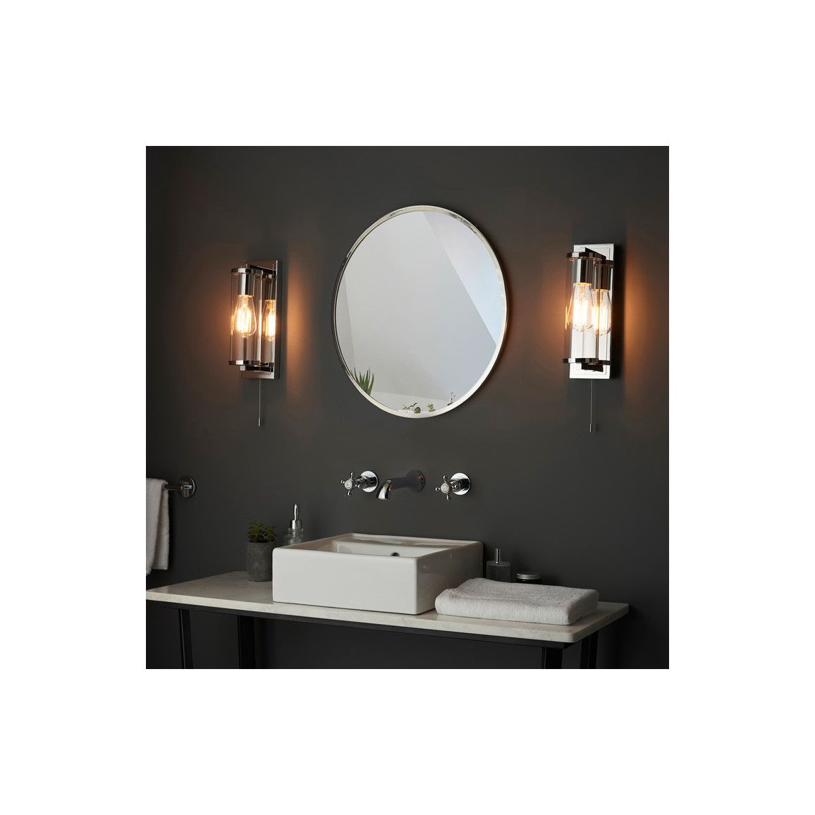 Lawrence Wall Light - Chrome