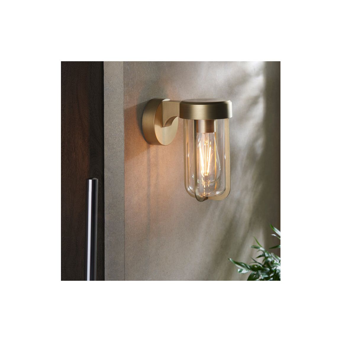 Kingston Wall Light - Brushed Brass