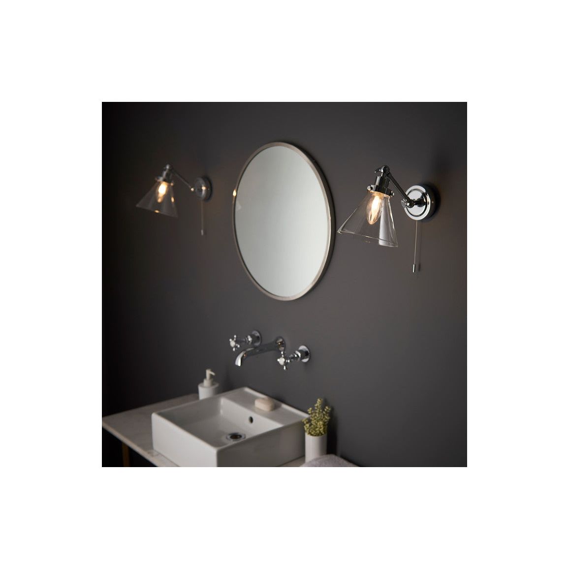 Dundalk Wall Light - Chrome