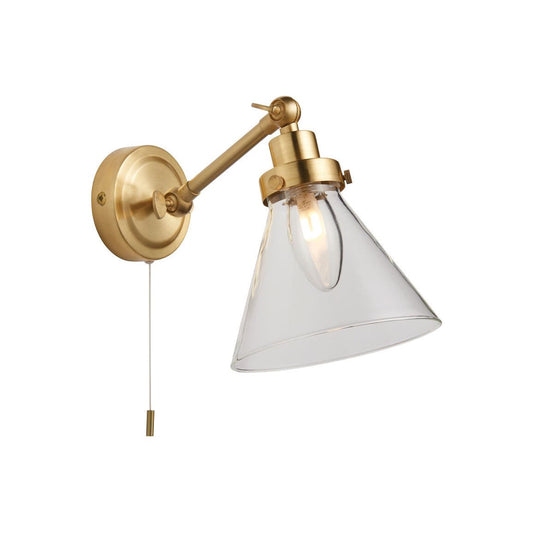 Dundalk Wall Light - Brushed Brass