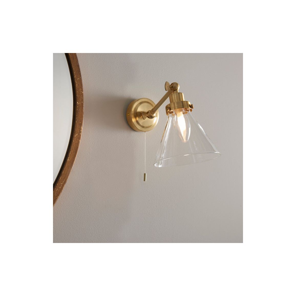 Dundalk Wall Light - Brushed Brass