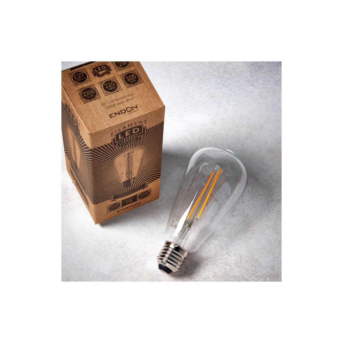 Ampoule Poire à Filament LED E27