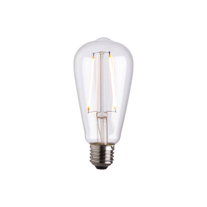 Bombilla LED tipo pera con filamento E27