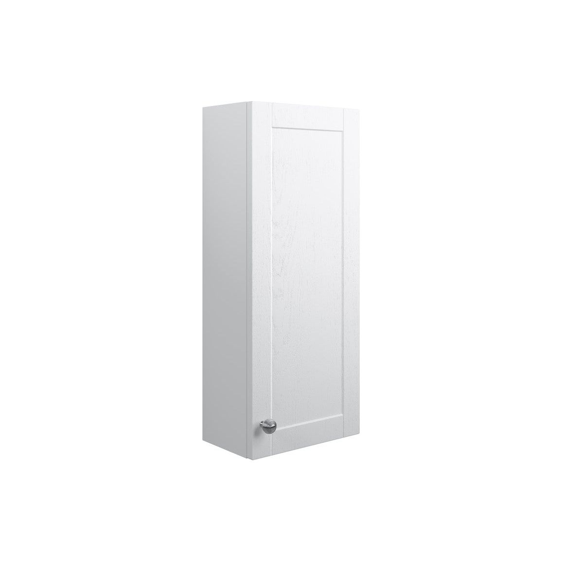 Berry 300mm 1 Door Wall Unit - Satin White Ash