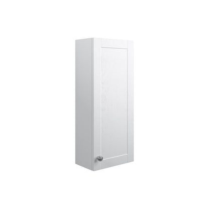 Unidad de pared Berry de 300 mm y 1 puerta - Fresno blanco satinado