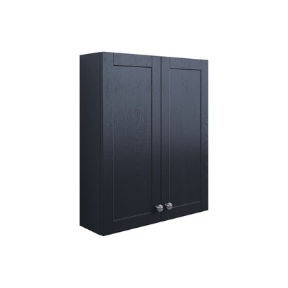 Unidad de pared Berry de 600 mm y 2 puertas - Ceniza índigo