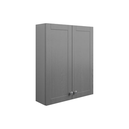 Unidad de pared Berry de 600 mm y 2 puertas - Fresno gris