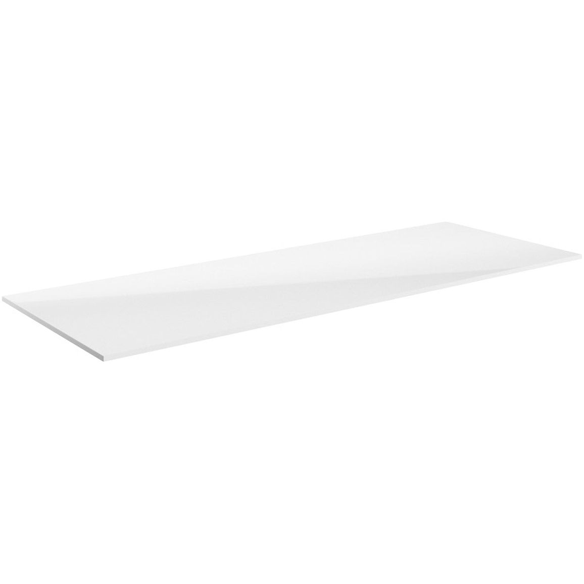 Conifer 605mm Laminate Worktop - White Gloss