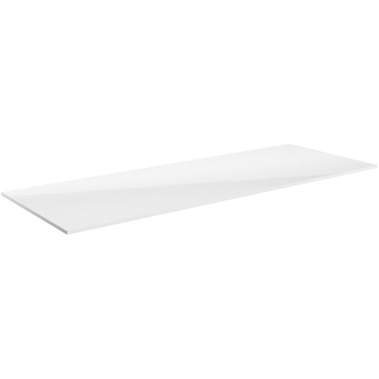 Encimera laminada Conifer de 1205 mm - Blanco brillante