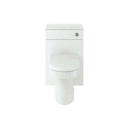 Aspen 500mm WC Unit & BTW Pan Pack - White Gloss