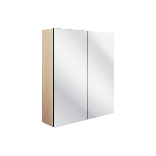 Garcia 600mm 2 Door Mirrored Wall Unit - Matt Graphite Grey
