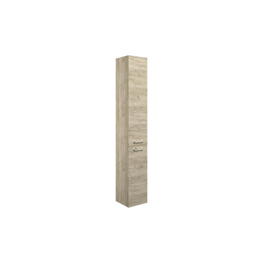 Bateba 350mm Floor Standing 2 Door Tall Unit - Oak