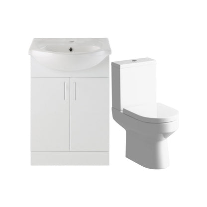 Aspen 550mm Vanity & C/C Toilet Pack