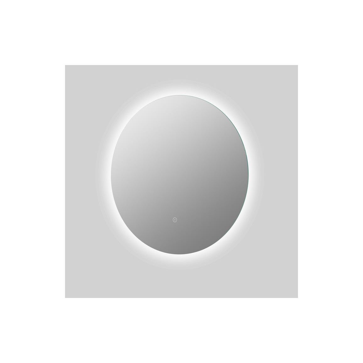 Espejo LED redondo retroiluminado Orinaco de 800 mm 