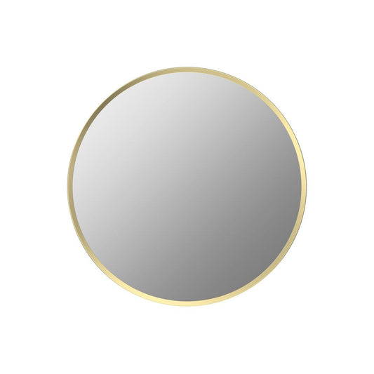 Sangha 500mm Round Mirror - Brushed Brass