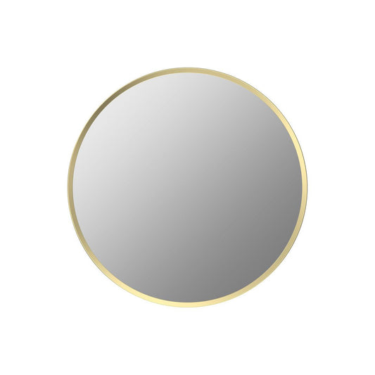 Sangha 600mm Round Mirror - Brushed Brass