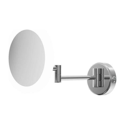 Miroir cosmétique rond à LED Suez - Sans cadre 