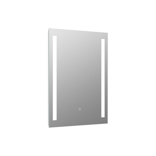 Espejo LED rectangular con iluminación frontal de 600 x 800 mm Vaal