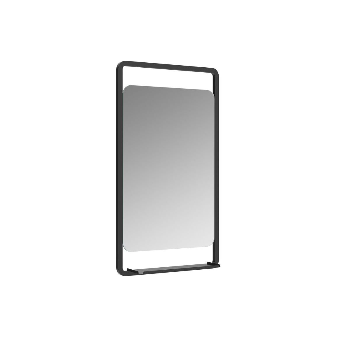 Miroir rectangulaire Tennesse 500 mm avec étagère 