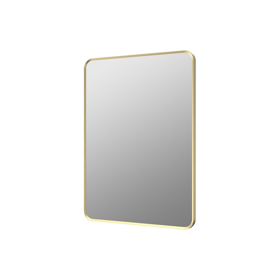 Miroir rectangulaire Sangha 600x800 mm - Laiton brossé