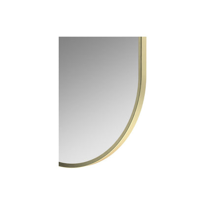 Sangha 800x400mm Oblong Mirror - Brushed Brass