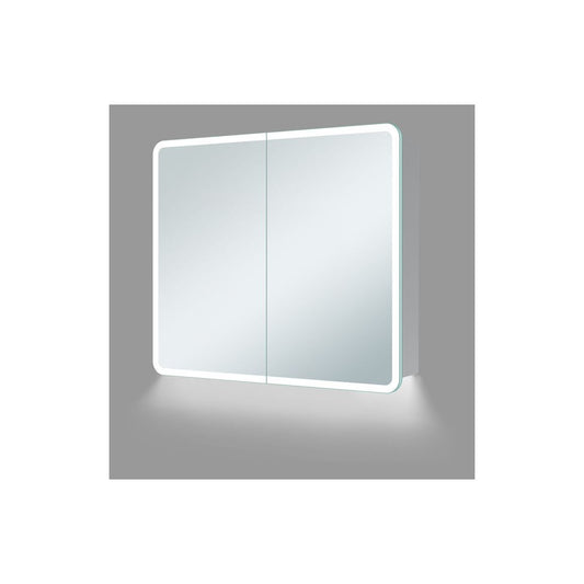 Armario Akari con espejo LED y 2 puertas de 600 mm 