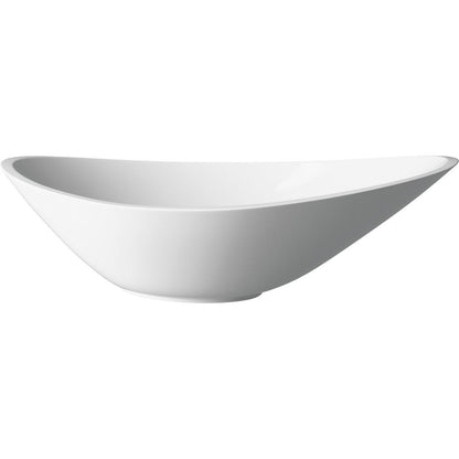 Nibo 564x323mm 0TH Resin Washbowl - White