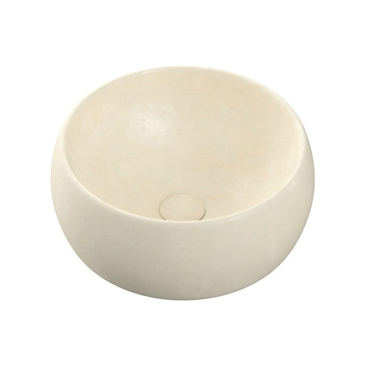 Newi 400mm Ceramic Washbowl - Stone Effect