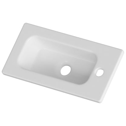 Slim 450mm 1TH Inset Basin