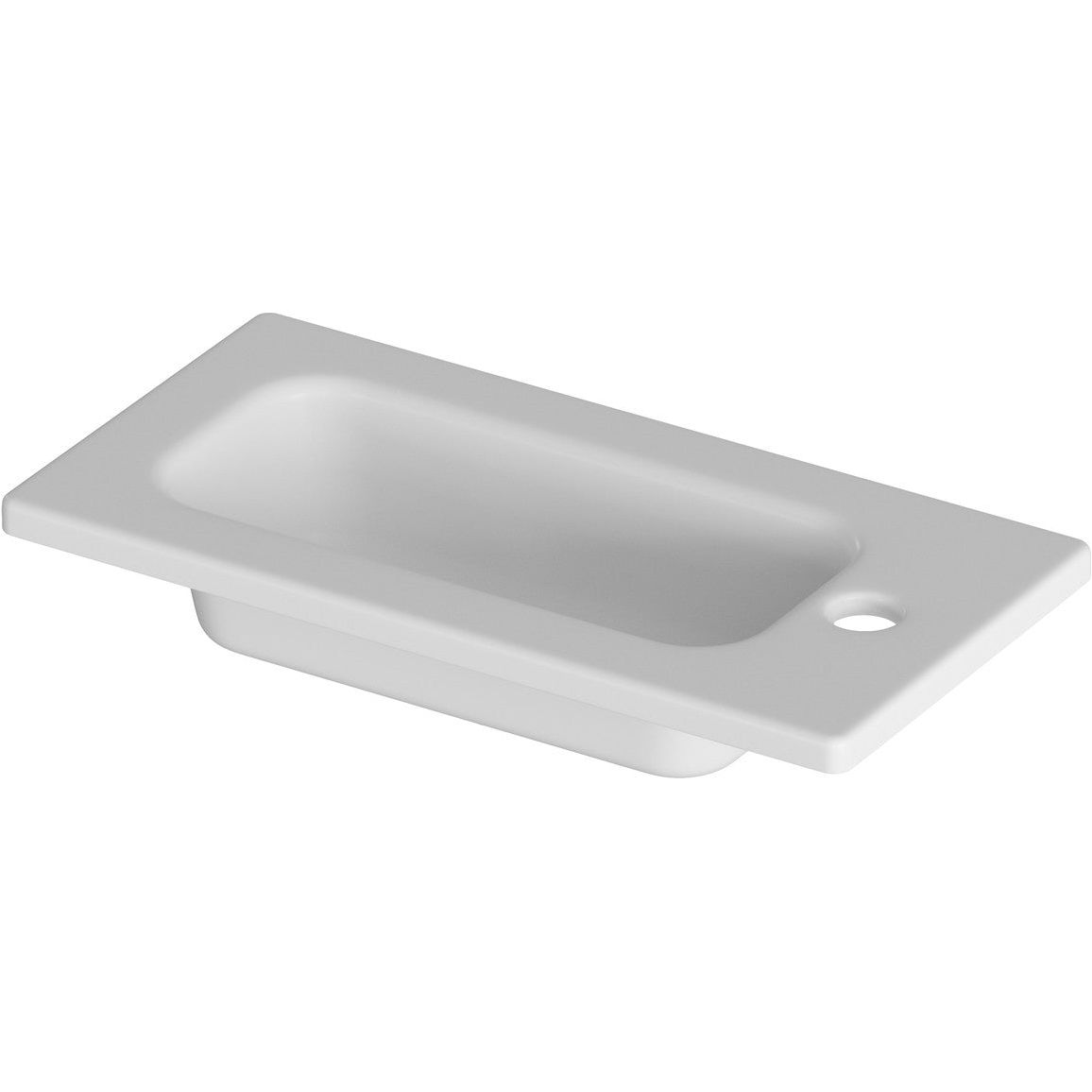 Slim 450mm 1TH Inset Basin