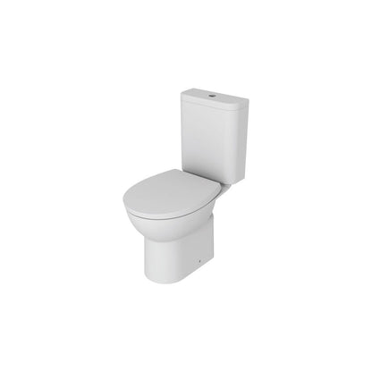 Pepple Close Coupled Rimless WC & Soft Close Seat