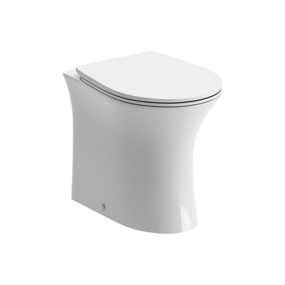 Abana Rimless Back To Wall WC & Soft Close Seat